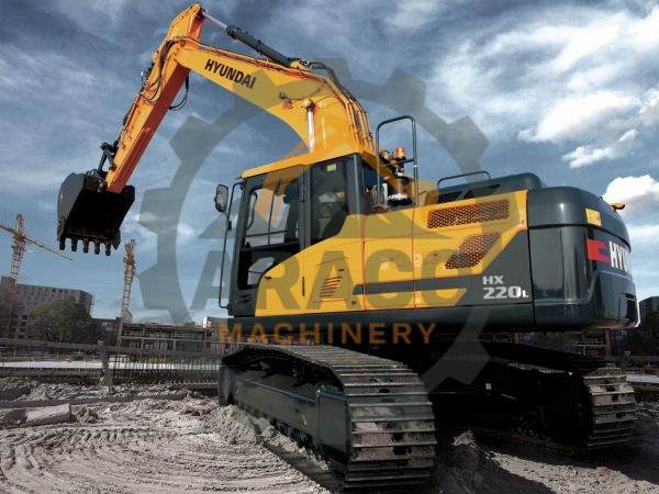 Hyundai R220LC-9 بیل مکانیکی هیوندای R220LC