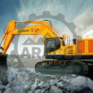 Hyundai R800LC-9بیل مکانیکی هیوندای R800LC