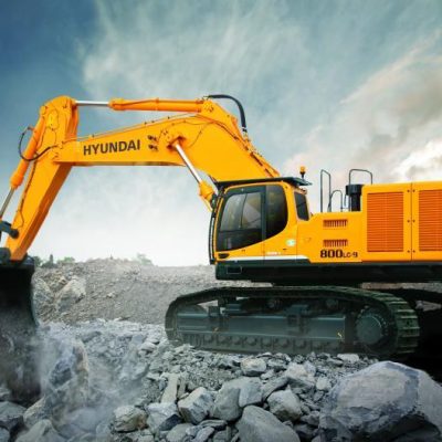Hyundai R800LC-9بیل مکانیکی هیوندای R800LC
