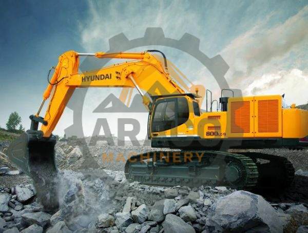 Hyundai R800LC-9بیل مکانیکی هیوندای R800LC